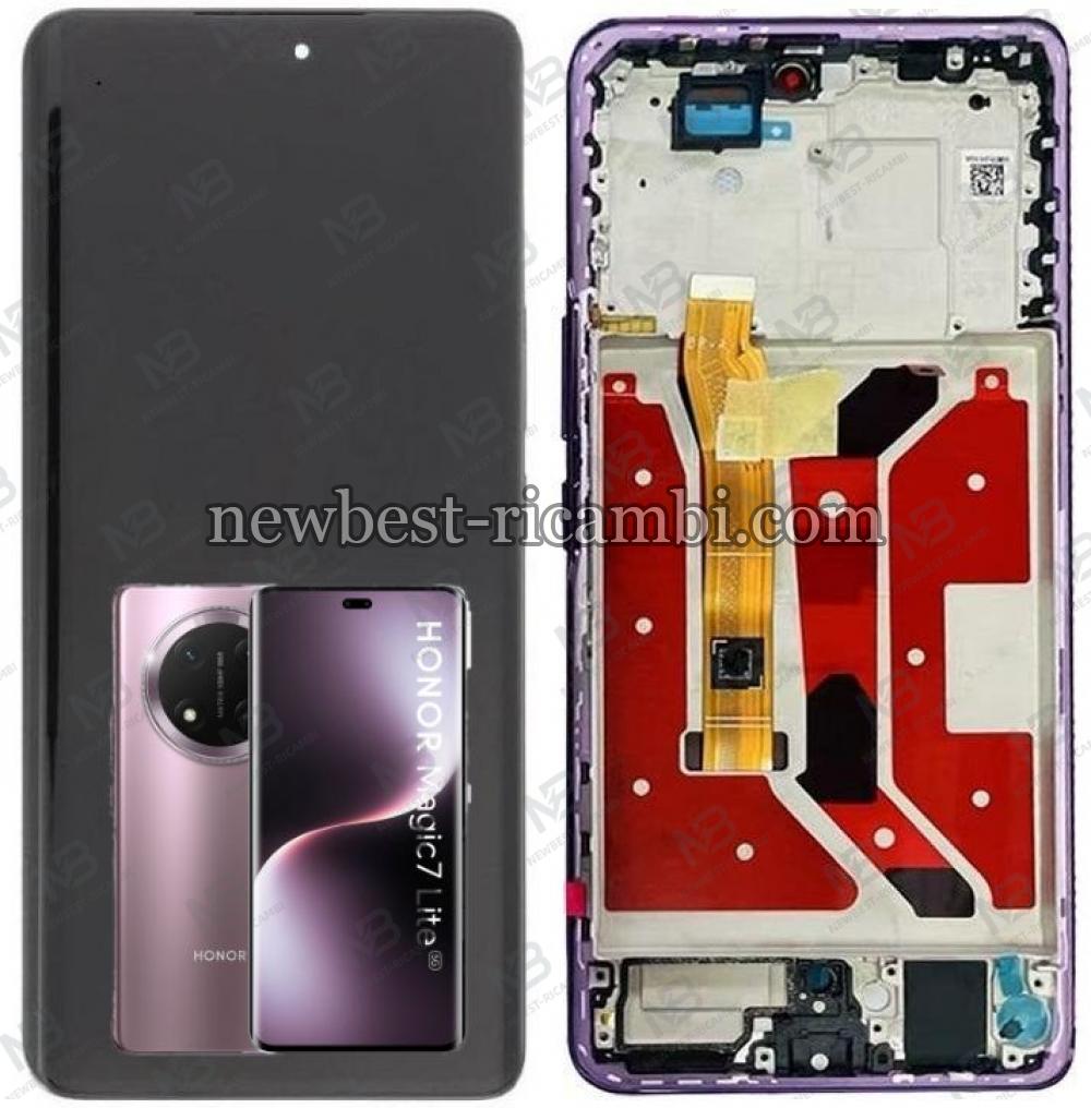 Honor Magic 7 Lite 5G (BRP-NX1) Touch + Lcd + Frame Purple Original