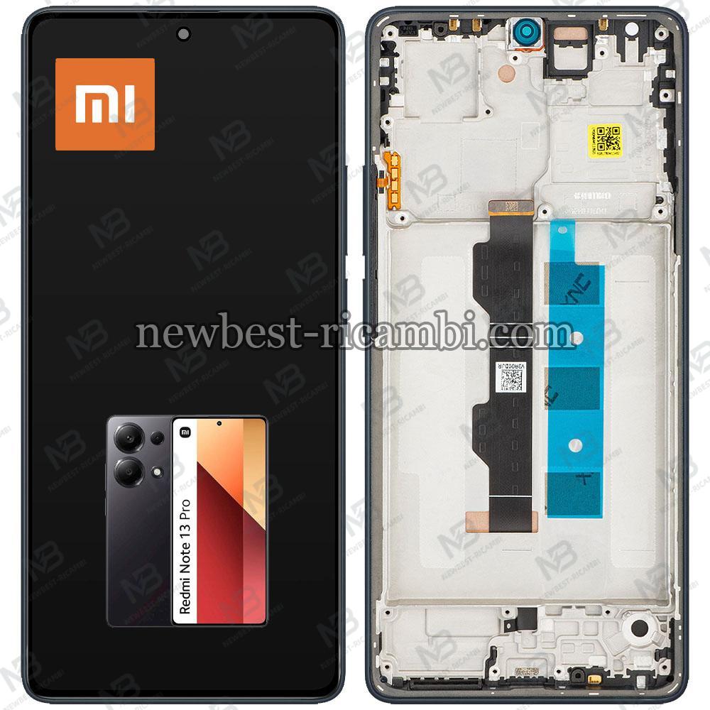Xiaomi Poco M6 Pro 4G / Redmi Note 13 Pro 4G Touch + Lcd + Frame Black Service Pack
