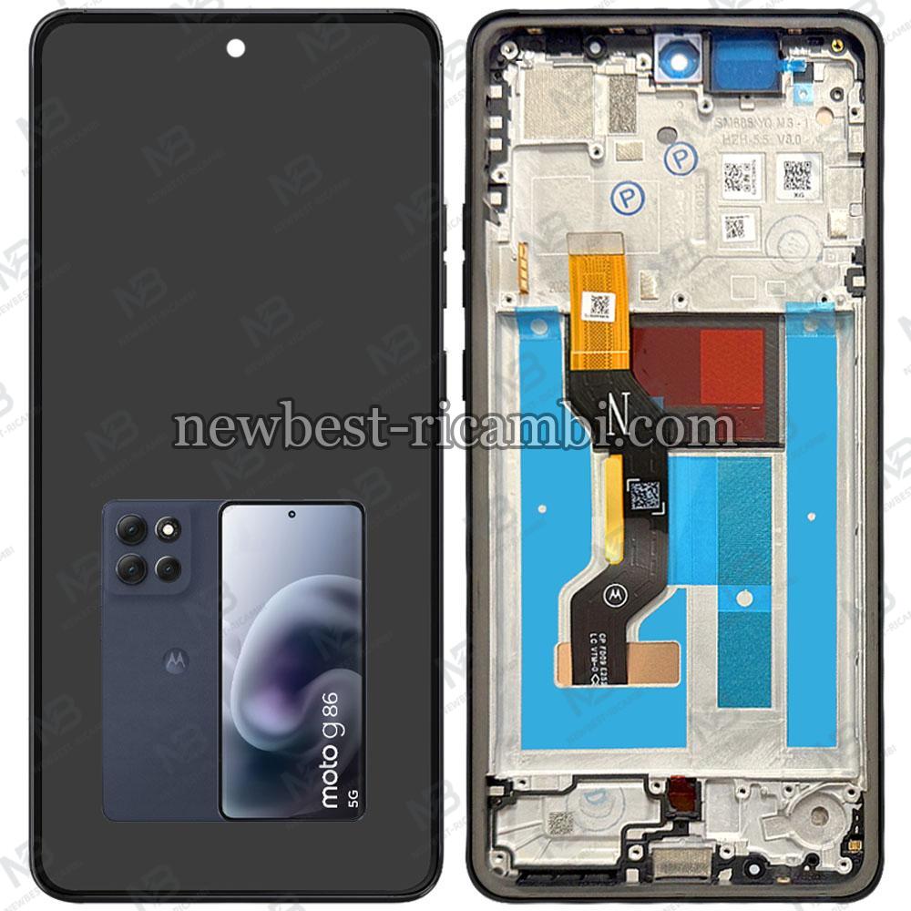 Motorola Moto G86 5G (XT2527) Touch + Lcd + Frame Black Original
