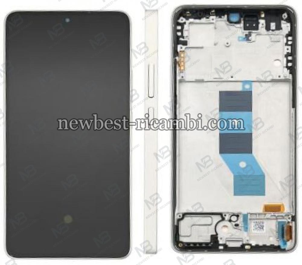 Xiaomi Poco M7 Pro 5G Touch + Lcd + Frame Silver