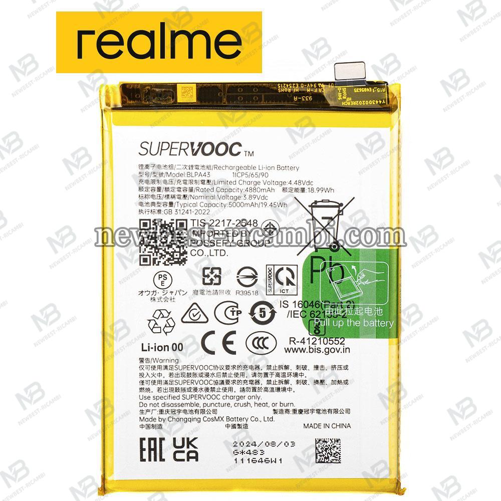Realme 12 4G / 12 + 5G Battery BLPA43 Service Pack