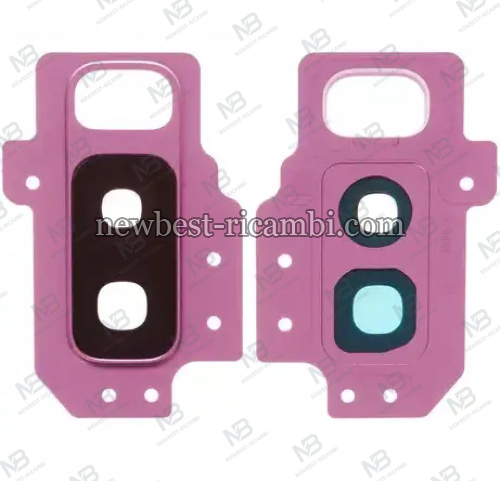 Samsung Galaxy S9 Plus G965f Camera Glass + Frame Purple