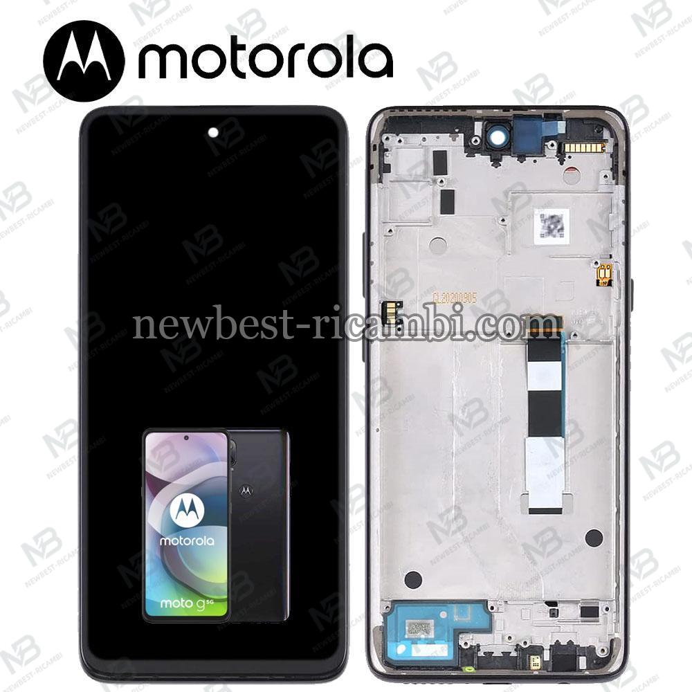 Motorola Moto G 5G XT2113-3 Touch + Lcd + Frame Grey Service Pack
