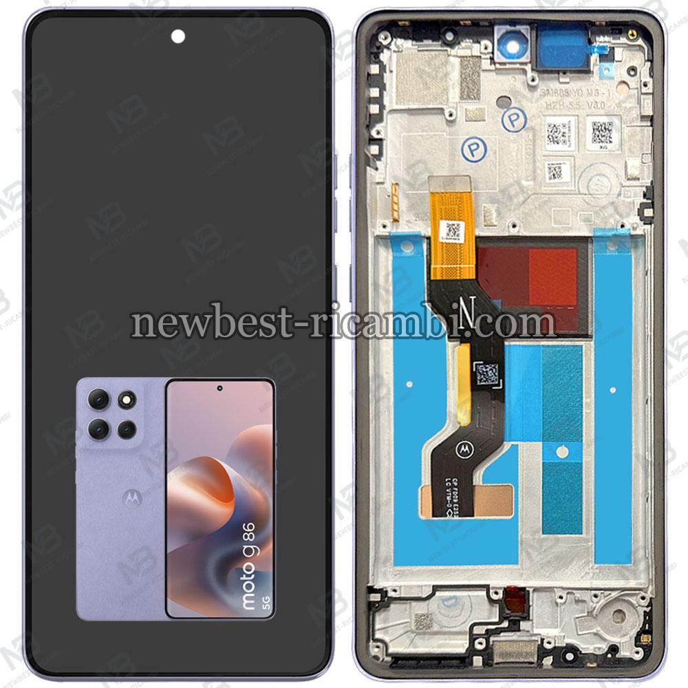 Motorola Moto G86 5G (XT2527) Touch + Lcd + Frame Purple