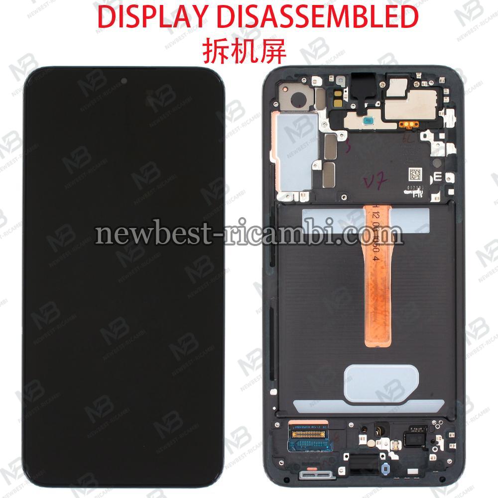 Samsung Galaxy S22 Plus S906 Touch + Lcd + Frame Black Disassembled Grade B