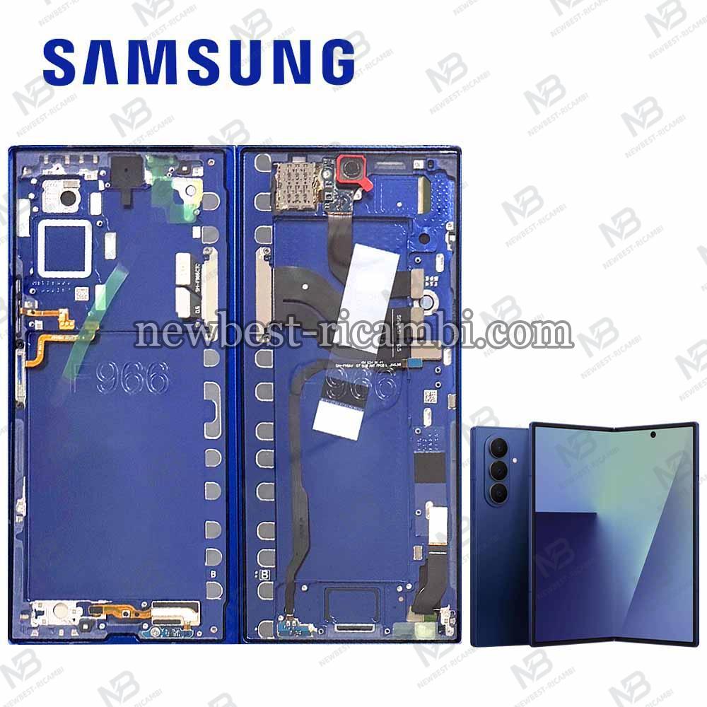Samsung Galaxy Z Fold 7 F966 Touch + Lcd + Frame Blue Service Pack