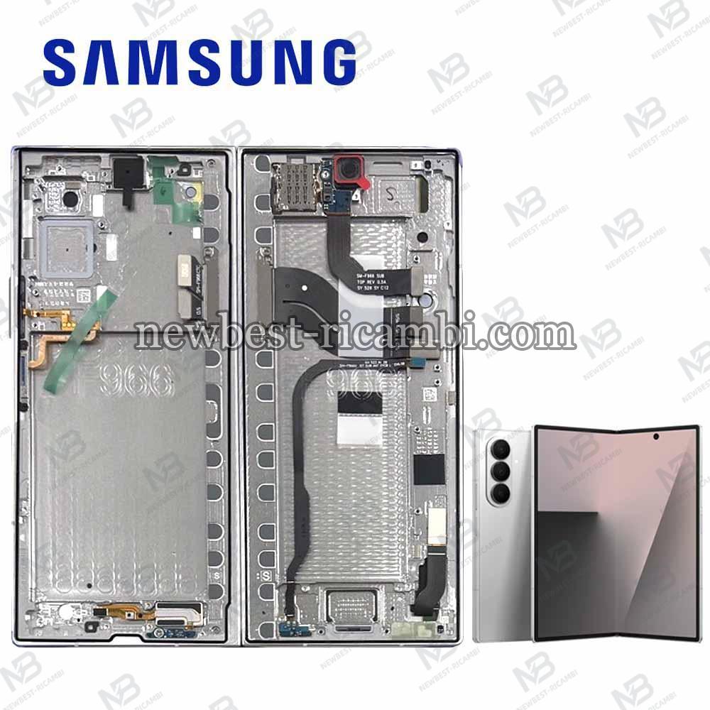 Samsung Galaxy Z Fold 7 F966 Touch + Lcd + Frame Silver Service Pack