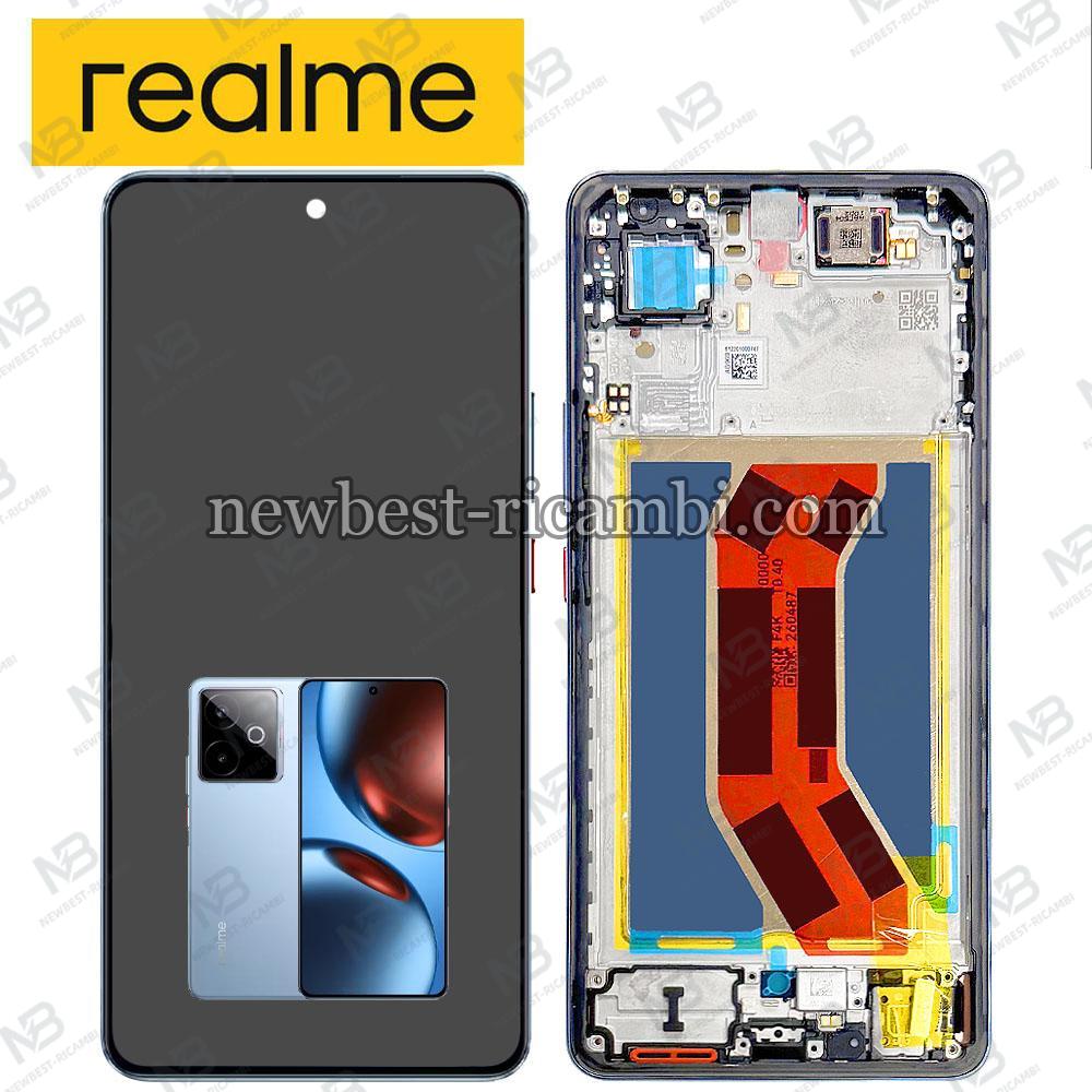 Realme GT 7T 5G (RMX5085) Touch + Lcd + Frame Blue Service Pack