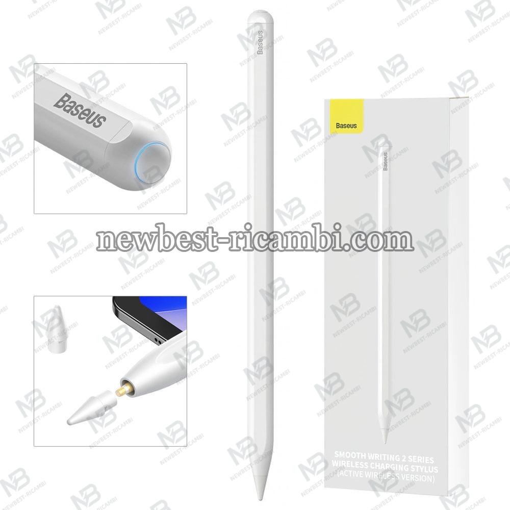 Pencil Baseus Smooth Writing 2 Series for Apple iPad Active Wireless Version White SXBC060102 in Blister