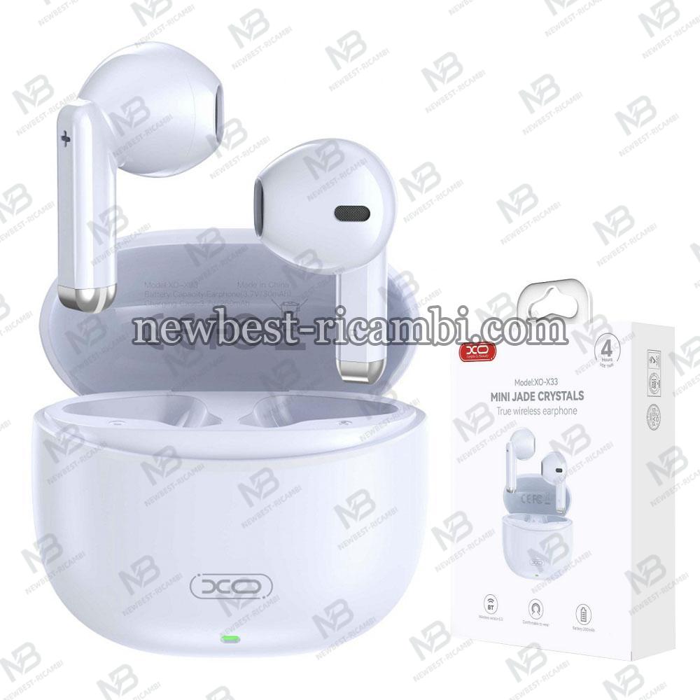 XO DESIGN X33 Wireless Earbuds Blue in Blister