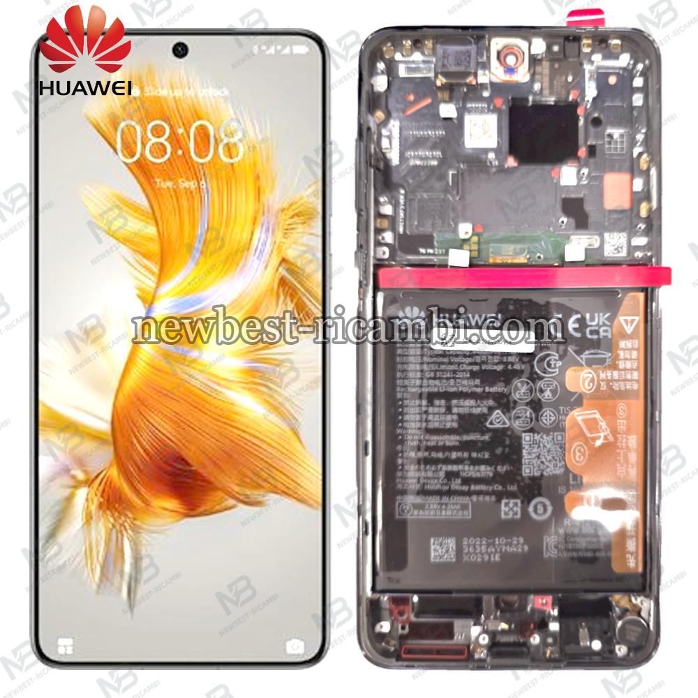Huawei Mate 50 (CET-AL00) Touch + Lcd + Frame Black Service Pack