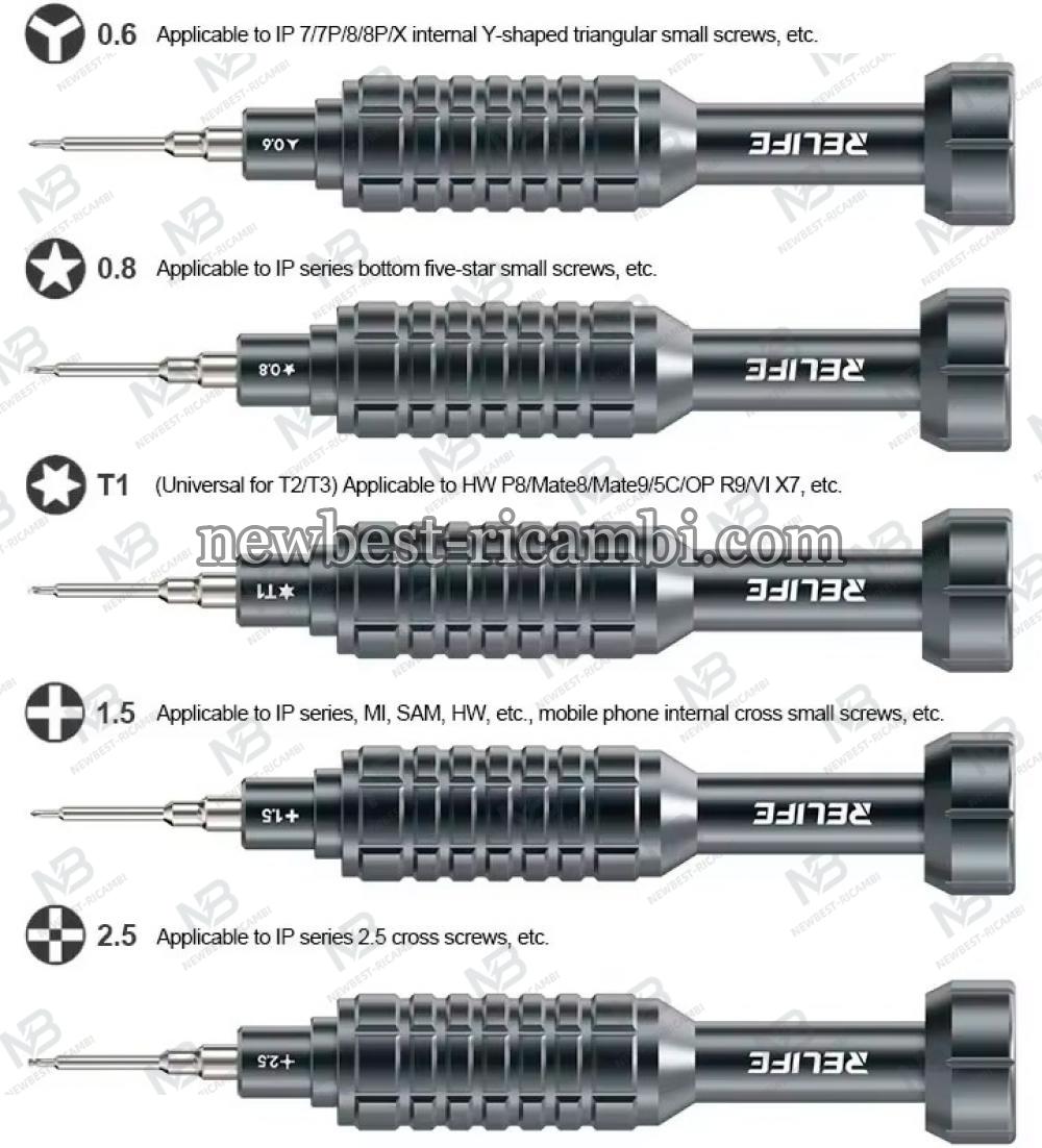 Screwdriver Relife RL-730A 5in1