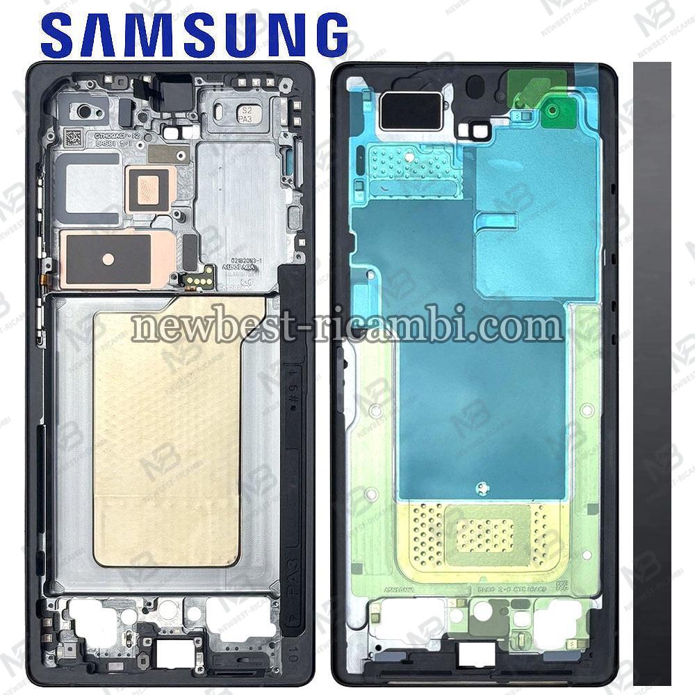 Samsung Galaxy S25 Ultra S938 Middle Frame + Side Key Black Service Pack
