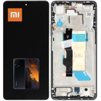 Xiaomi Poco F5 5G / Redmi Note 12 Turbo Touch + Lcd + Frame Black Service Pack