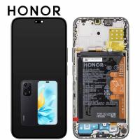 Honor 200 Lite 5G (LLY-NX1) Touch + Lcd + Frame Midnight Black Service Pack