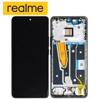 Realme 12+ 5G RMX3867 Touch + Lcd + Frame Black Service Pack