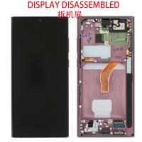 Samsung Galaxy S22 Ultra S908 Touch + Lcd + Frame Burgundy Disassembled Grade C