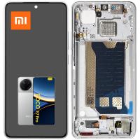 Xiaomi Poco F7 Pro 5G (24117RK2CG) Touch + Lcd + Frame Silver Service Pack