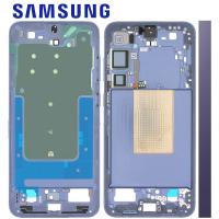 Samsung Galaxy S24+ S926 Middle Frame + Side Key Violet Service Pack