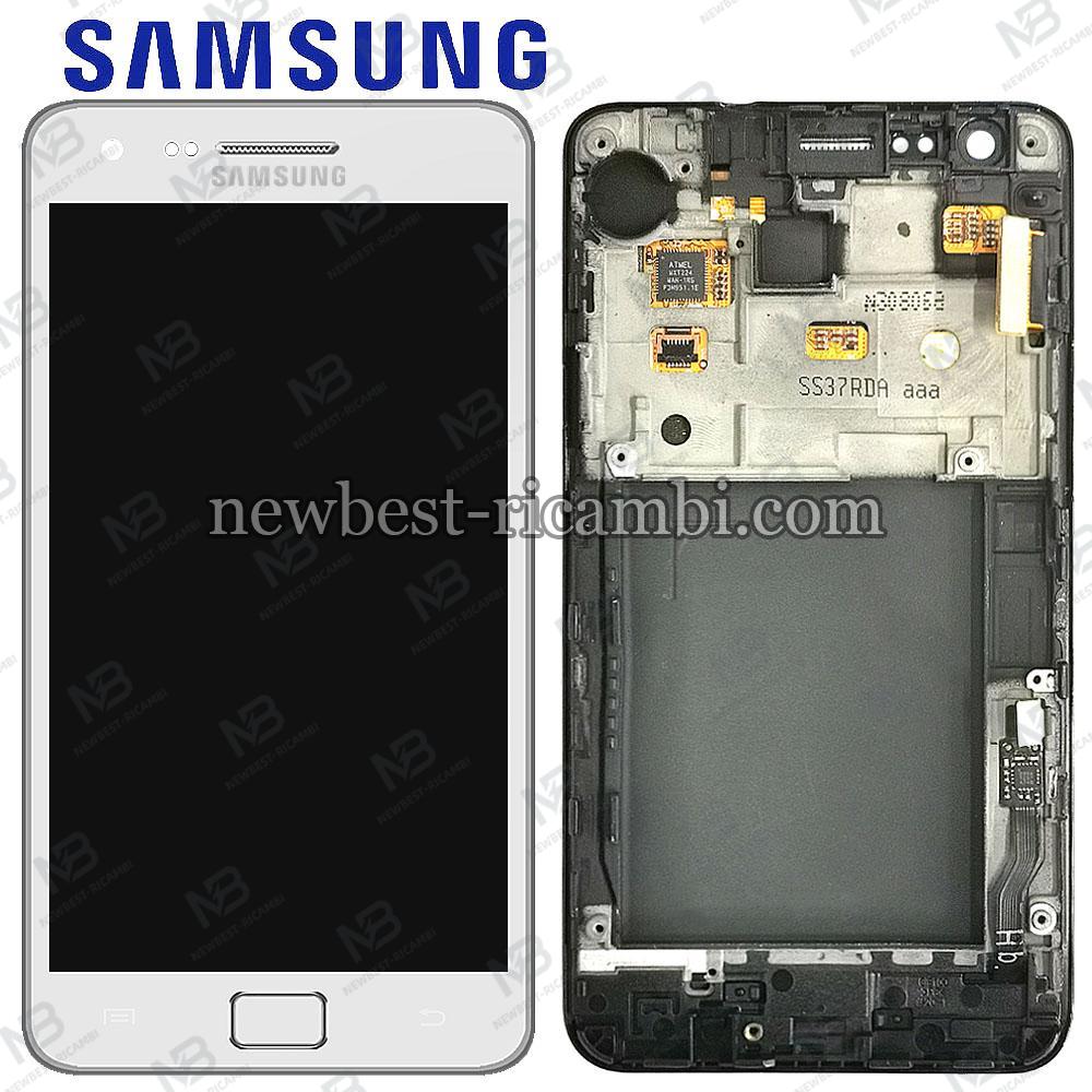 Samsung Galaxy S2 i9100 Touch + Lcd+Frame White Service Pack