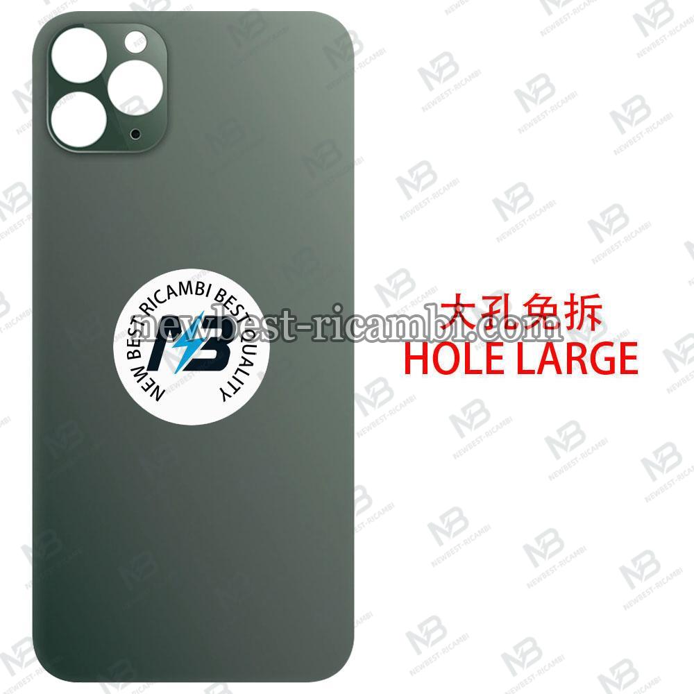 iPhone 11 Pro Max Back Cover Glass Camera Hole Large Green