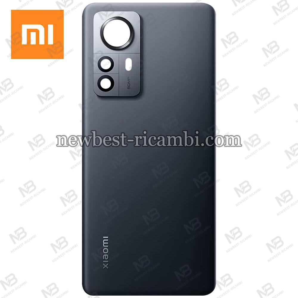 Xiaomi Mi 12 Pro Back Cover + Camera Glass Black Service Pack