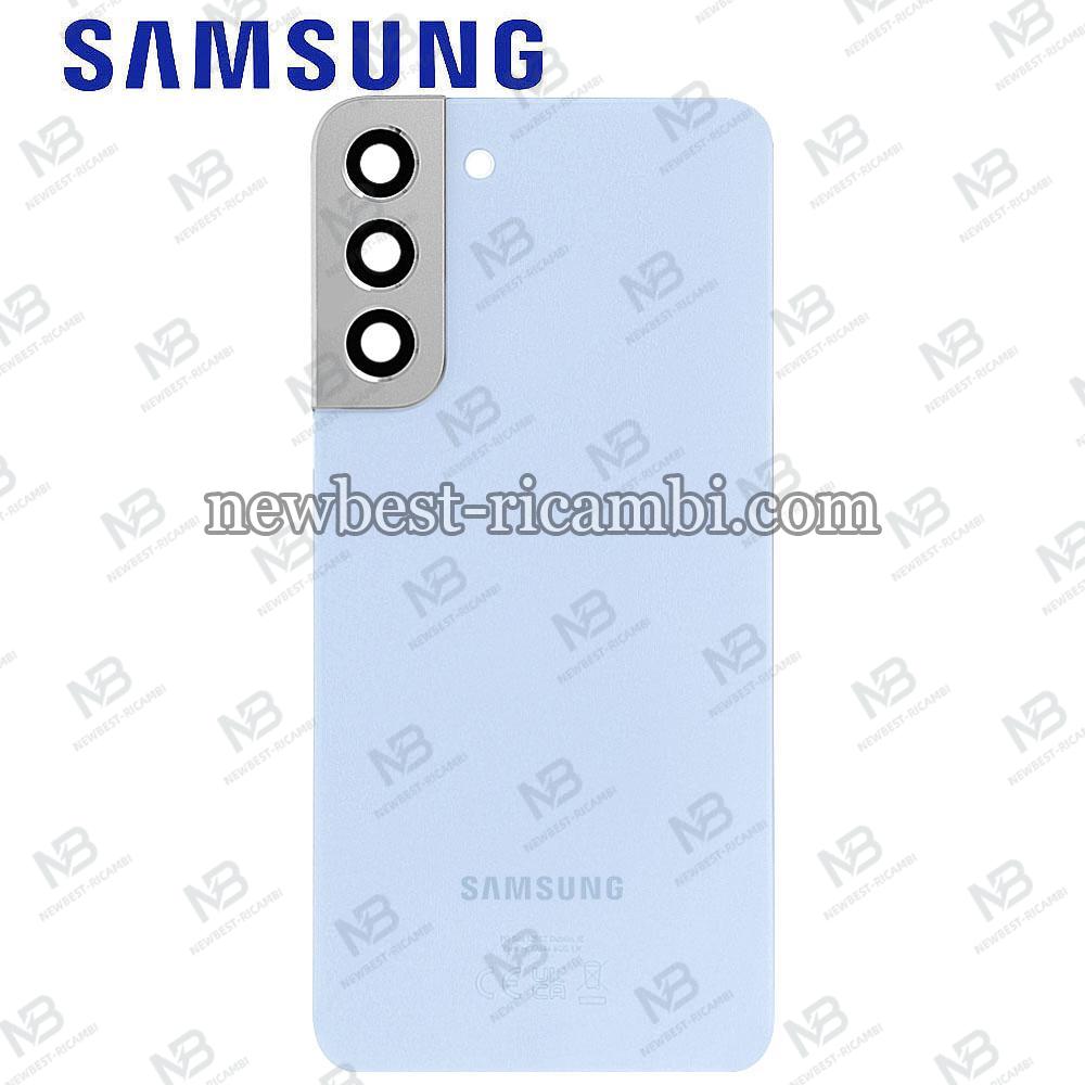 Samsung Galaxy S22 Plus S906B Back Cover + Camera Glass Blue Service Pack