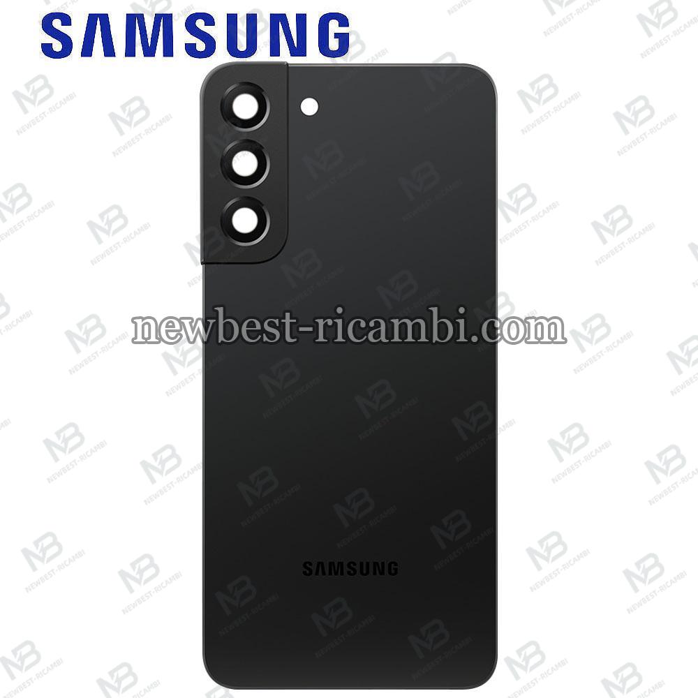 Samsung Galaxy S22 Plus S906B Back Cover + Camera Glass Black Service Pack