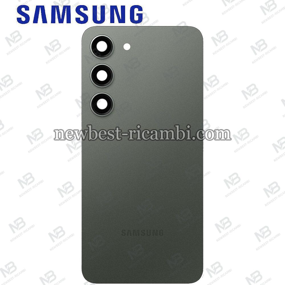 Samsung Galaxy S23 S911 Back Cover+Camera Glass Green Service Pack