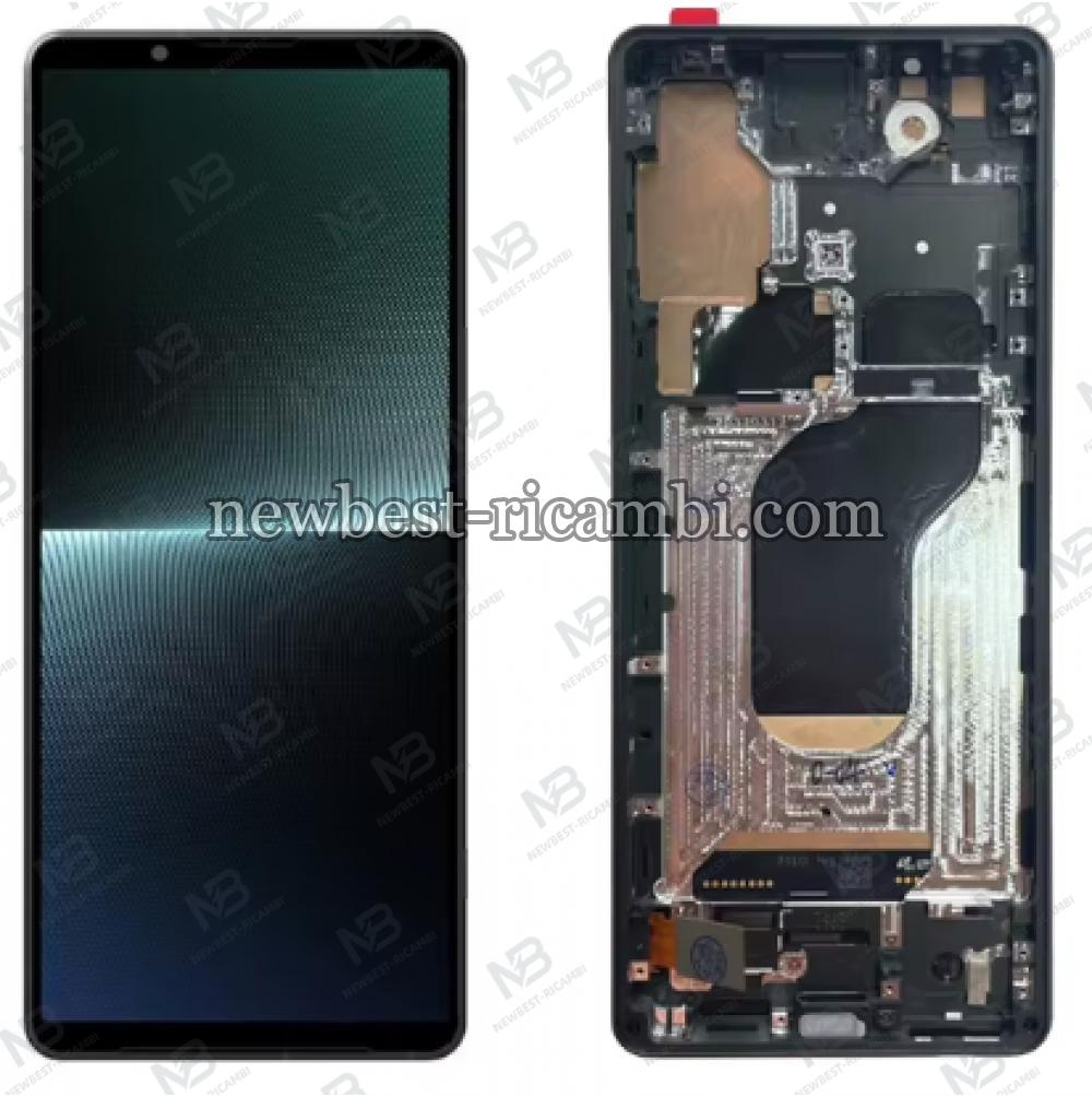 Sony Xperia 1 V Touch + Lcd + Frame Black Original