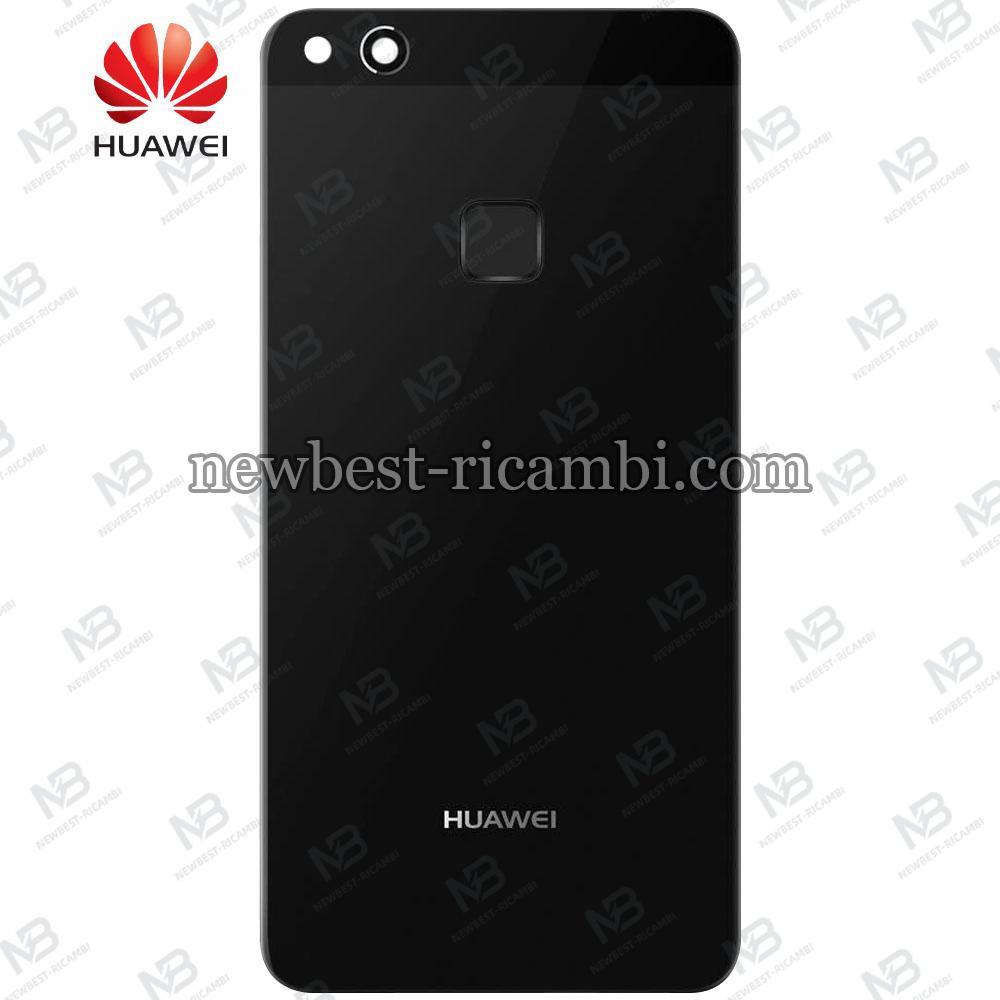 Huawei P10 Lite (WAS-LX1A) Back Cover + Id Touch Black Service Pack