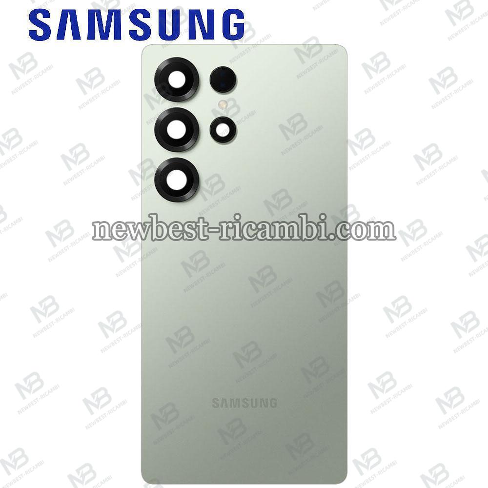​Samsung Galaxy S25 Ultra S938 Back Cover + Camera Glass Titanium Jade Green Service Pack