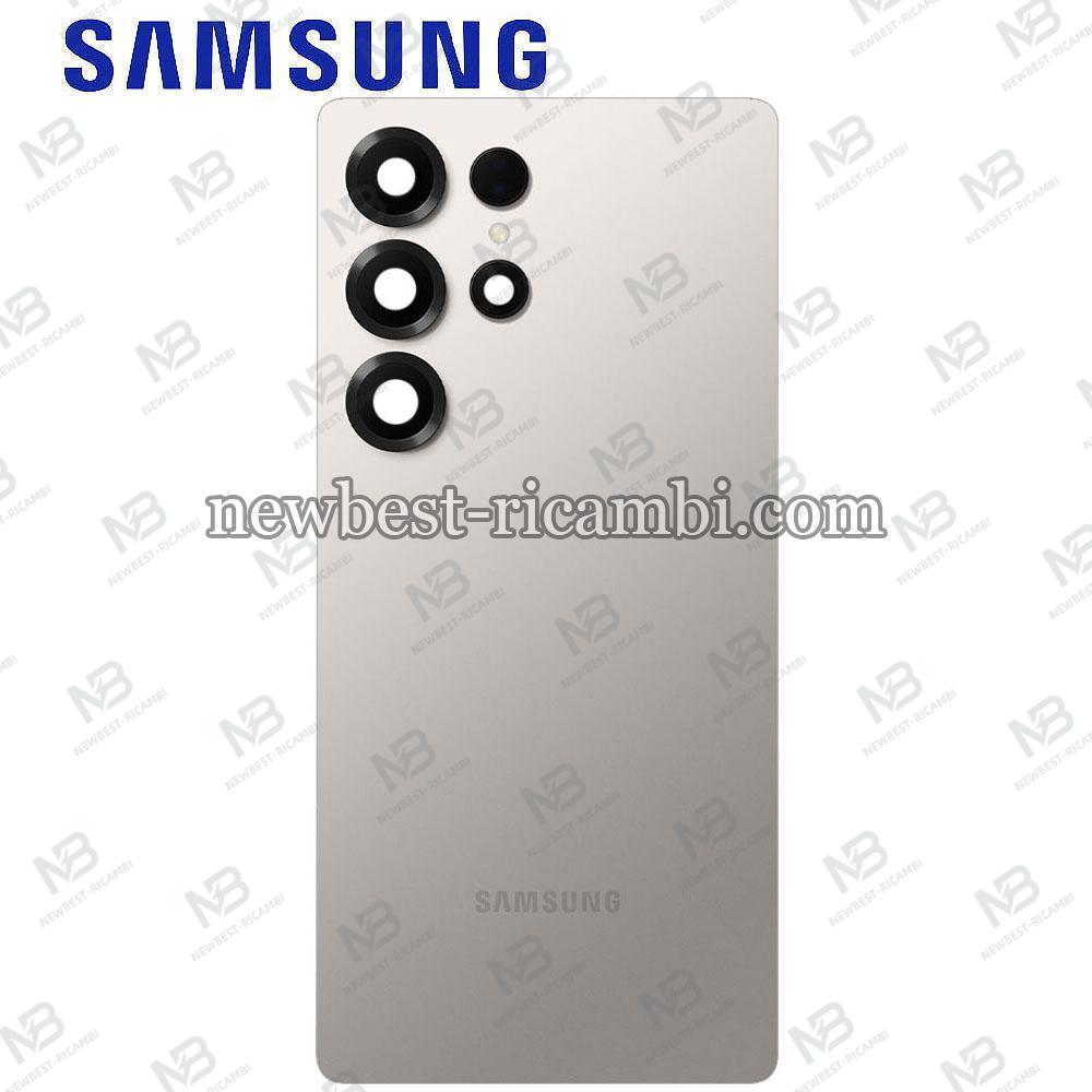 Samsung Galaxy S25 Ultra S938 Back Cover + Camera Glass Titanium Gray Service Pack