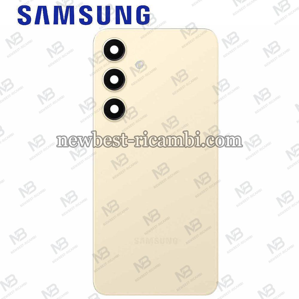 Samsung Galaxy S24+ S926 Back Cover + Camera Glass Yellow Service Pack