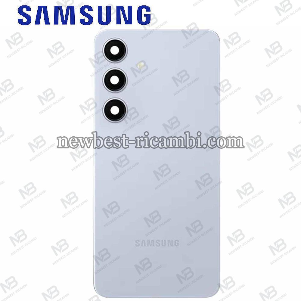 Samsung Galaxy S24 S921 Back Cover + Camera Glass Blue Service Pack