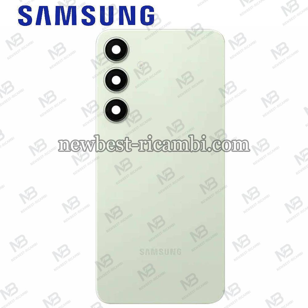 Samsung Galaxy S24+ S926 Back Cover + Camera Glass Jade Green Service Pack