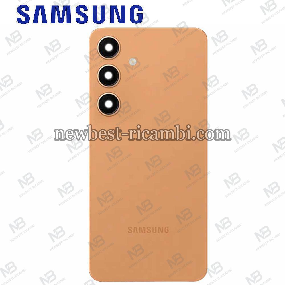 Samsung Galaxy S24+ S926 Back Cover + Camera Glass Sandstone Orange Service Pack