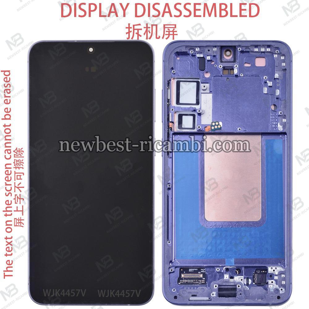 Samsung Galaxy S24+ S926 Touch + Lcd + Frame Violet Developer Version Disassembled Grade A