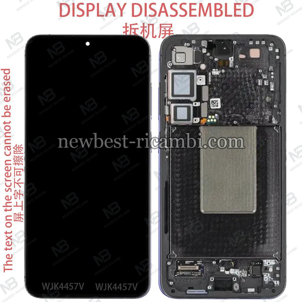 Samsung Galaxy S24+ S926 Touch + Lcd + Frame Black Developer Version Disassembled Grade A