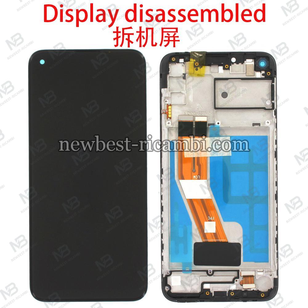 Samsung Galaxy M11 M115 Touch + Lcd + Frame Black Disassembled Grade A