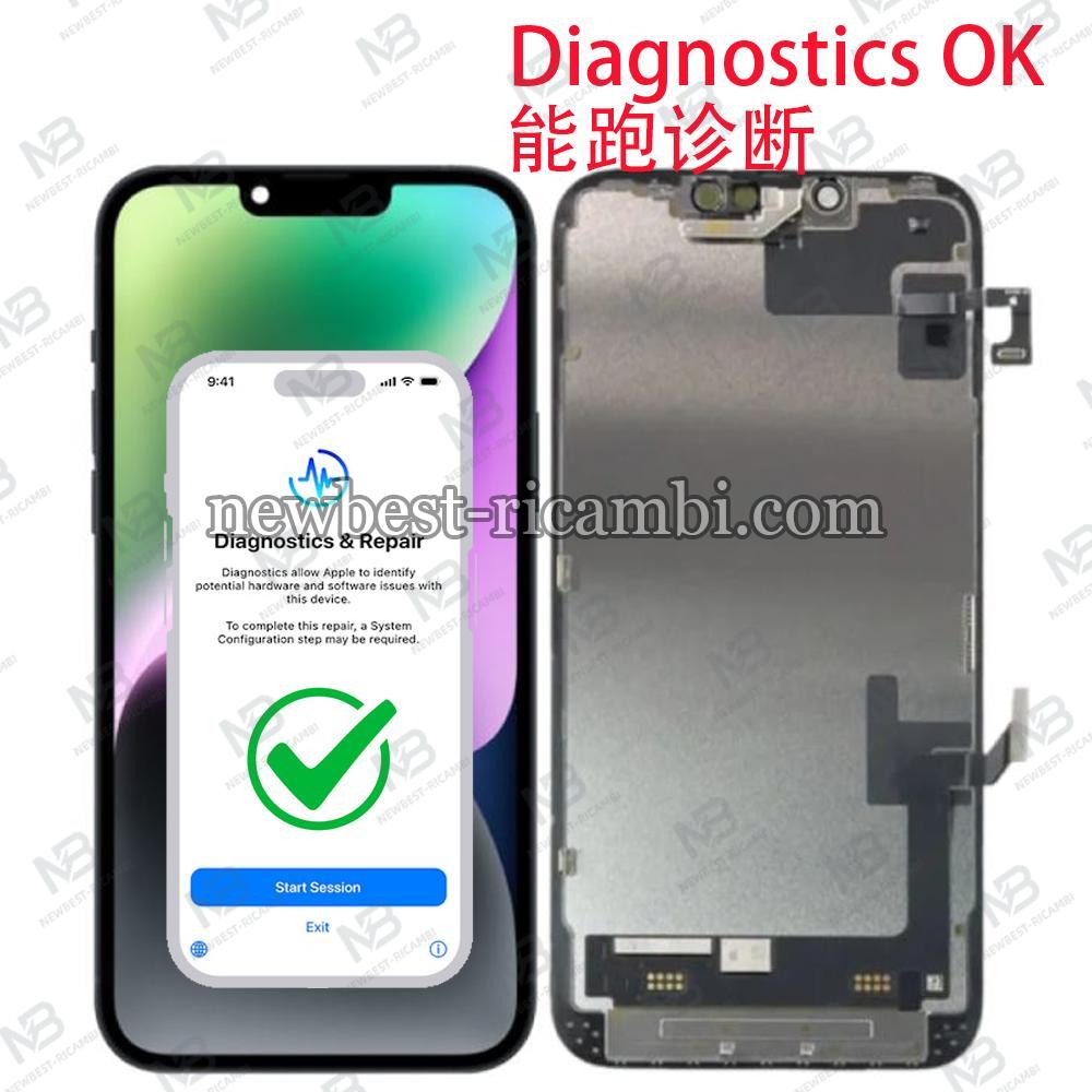 iPhone 14 Touch+Lcd+Frame Black Original Diagnostics
