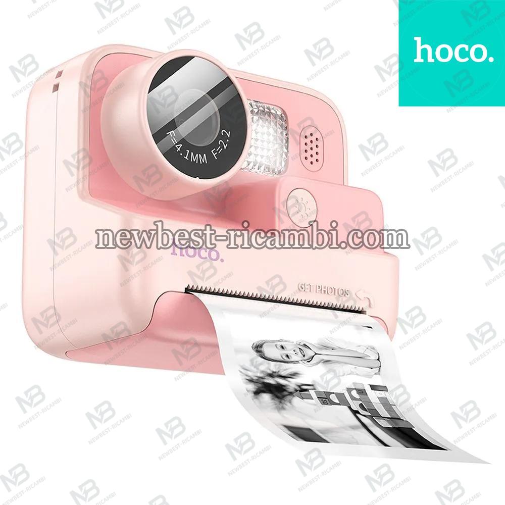 Digital kids camera with printer Hoco 1MP 2,0" HD Ready DV200 Pink In Blister