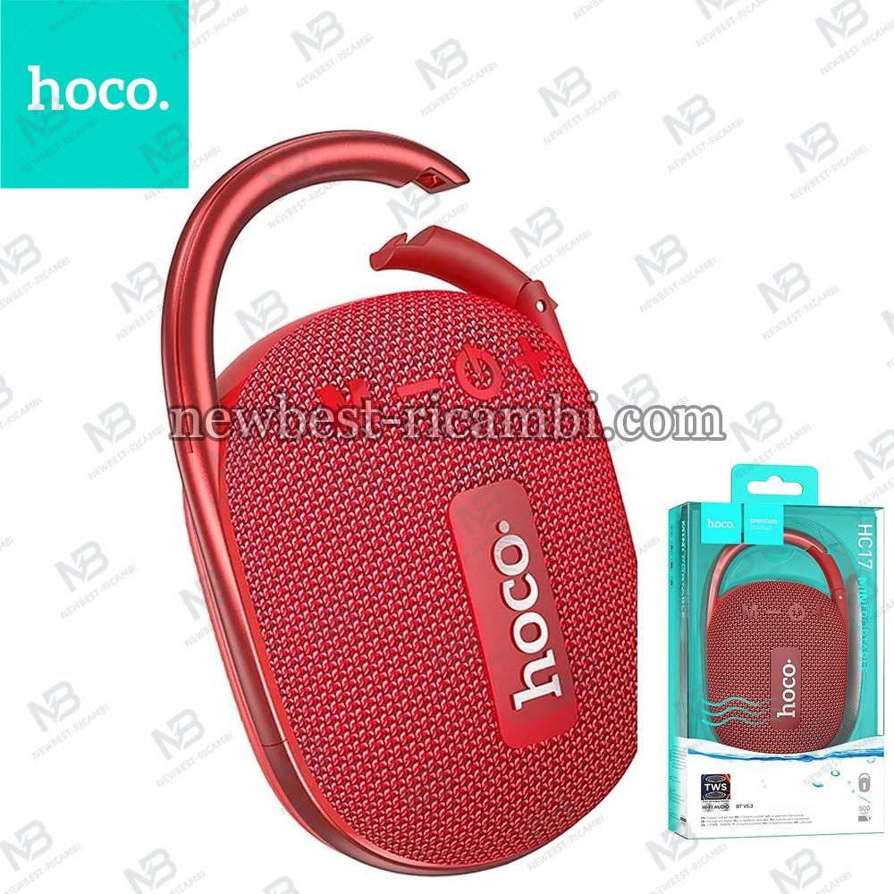 Bluetooth Speaker 5W 2H Hoco HC17 Red In Blister