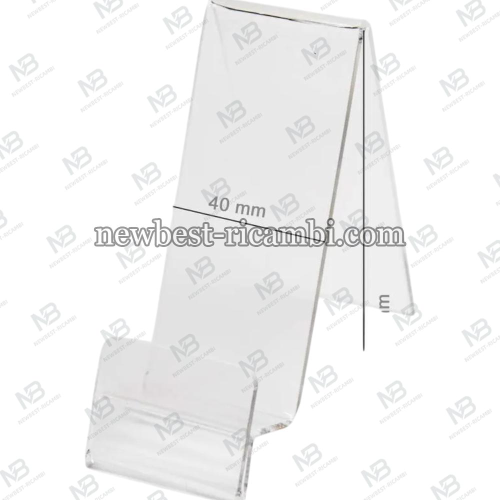 Plexi Vertical Holder / Phone Stand With Place For Price