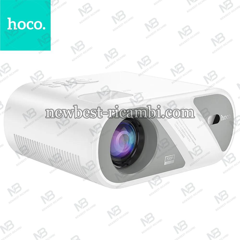 Projector HD Ready Hoco Wi-Fi Bluetooth 720P DT1 White In Blister