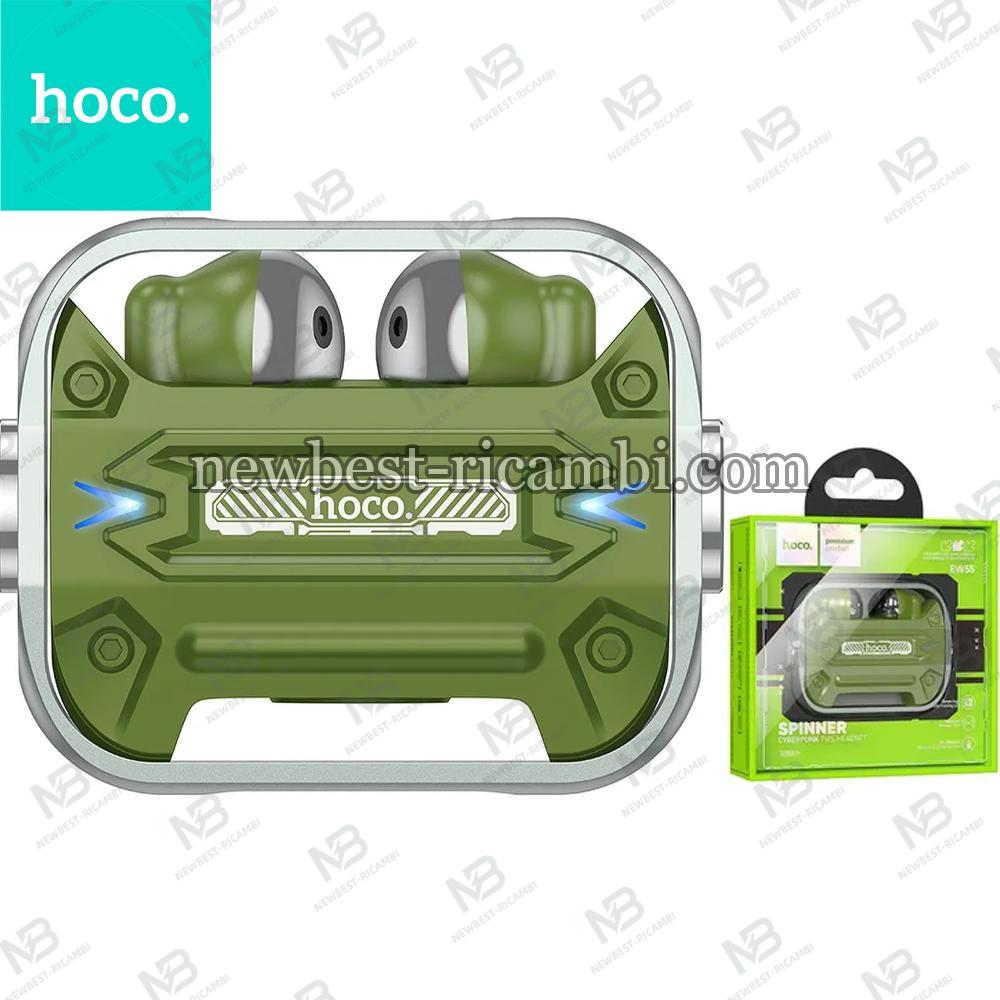 HOCO Wireless Bluetooth Earphones TWS EW55 Green In Blister