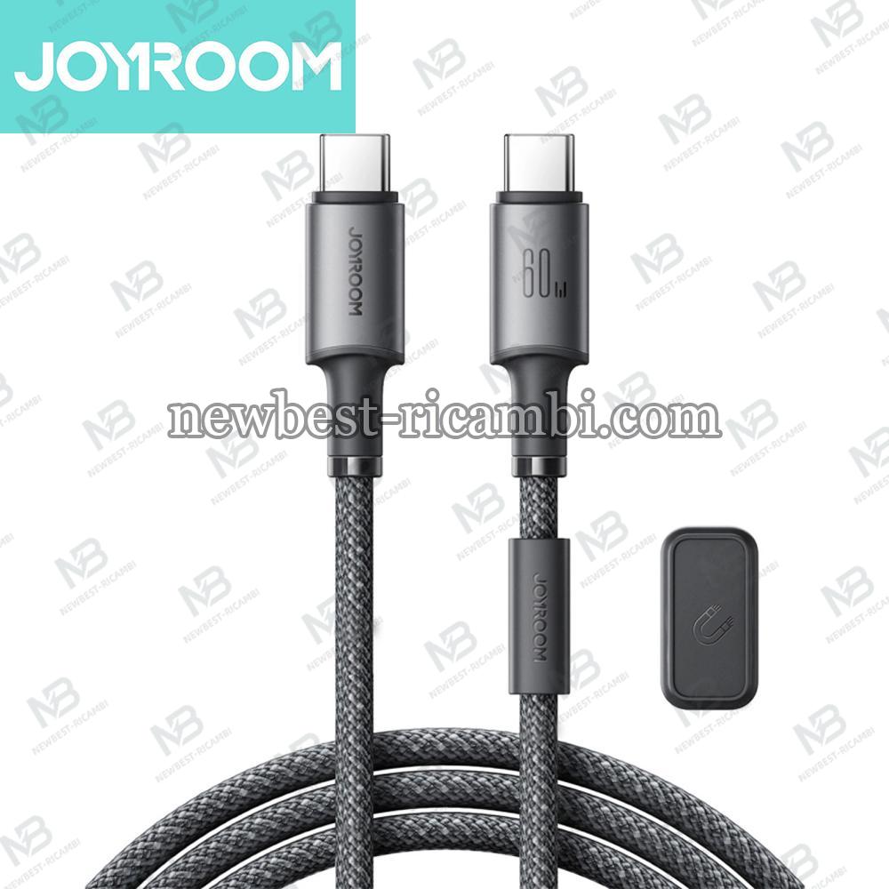 USB-C to USB-C Cable Joyroom S-A50 60W 3A 1.2m Grey In Blister
