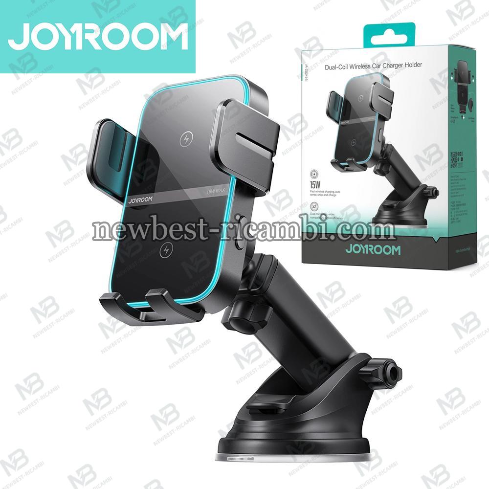 Wireless Car Charger Joyroom JR-ZS246s 15W 1.67A Black In Blister