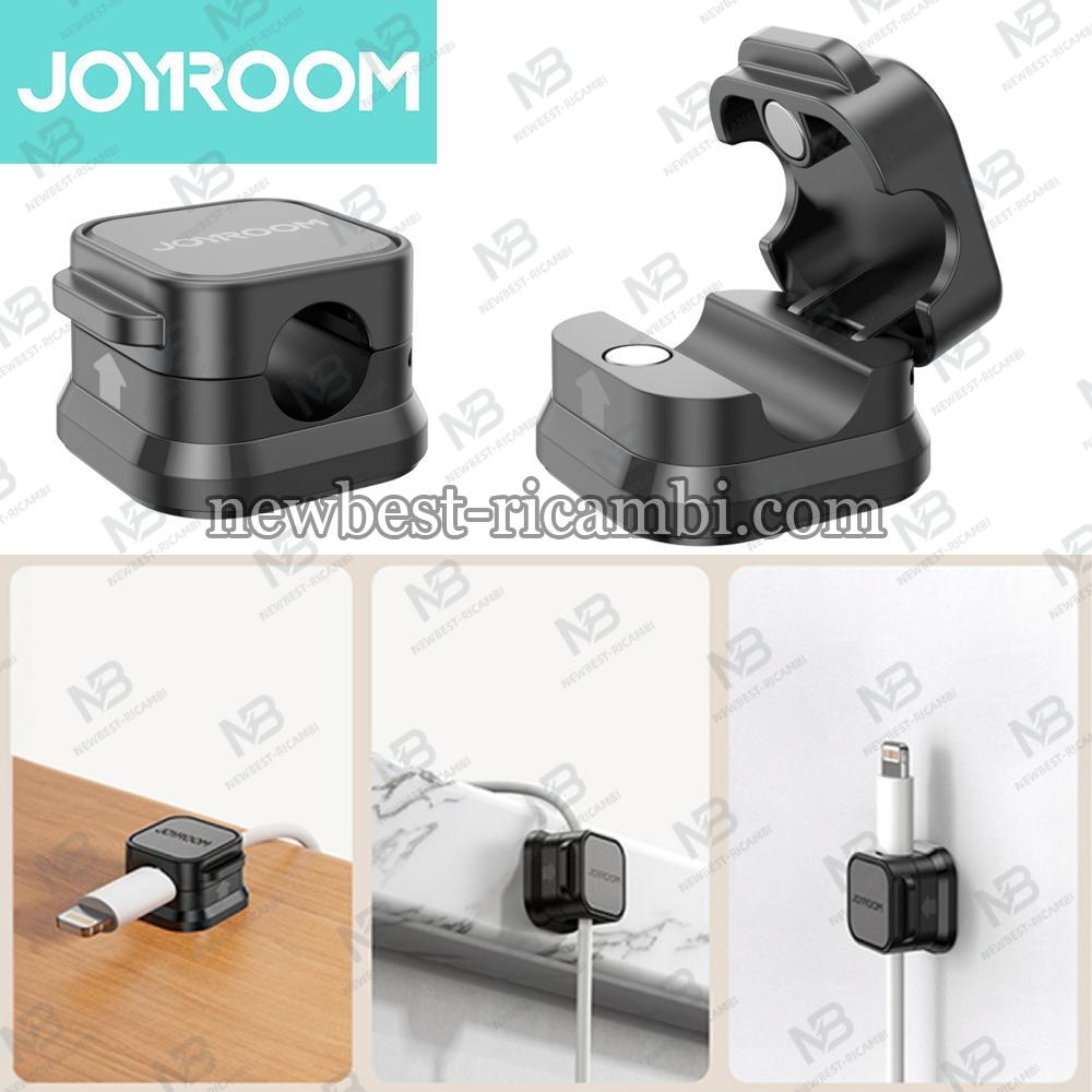 Cable Organizer Joyroom JR-ZS368 3-Pack Black In Blister