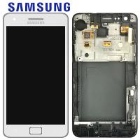 Samsung Galaxy S2 i9100 Touch + Lcd+Frame White Service Pack